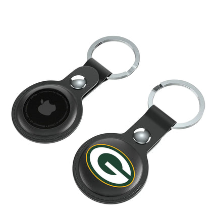 Green Bay Packers Black Airtag Holder 2-Pack Insignia