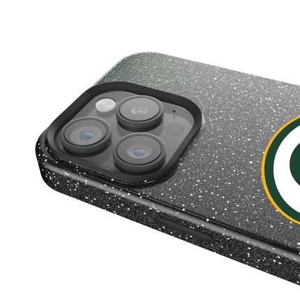 Green Bay Packers Black Bling Phone Case Linen for iPhone