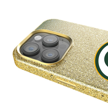Green Bay Packers Bling Phone Case Linen for iPhone