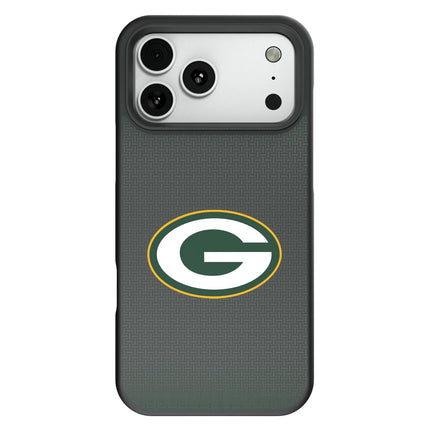 Green Bay Packers Linen Bump Phone Case for Apple iPhone