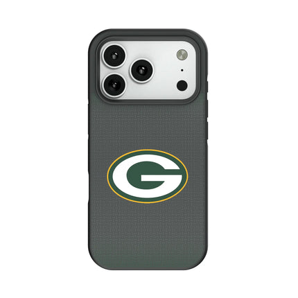 Green Bay Packers Linen Bump Phone Case for Apple iPhone