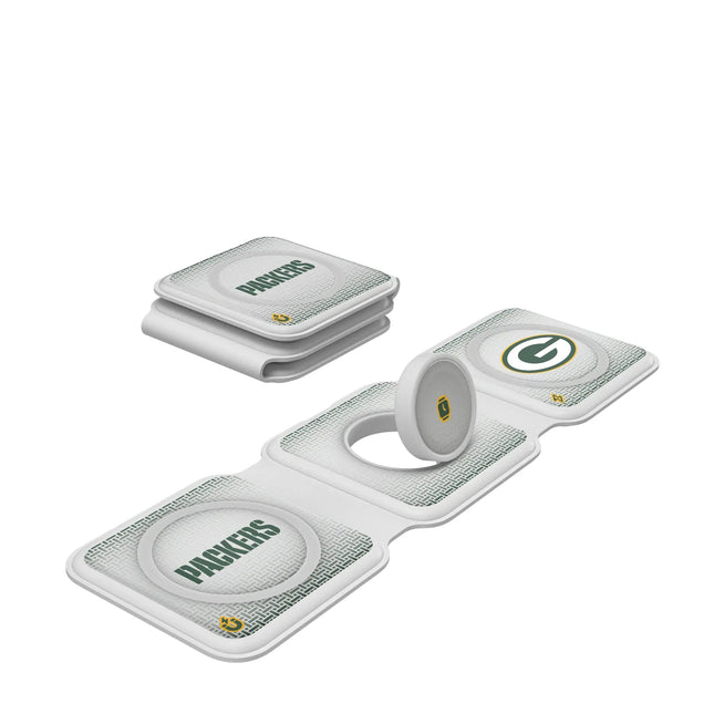 Green Bay Packers Foldable 3 in 1 Charger Linen
