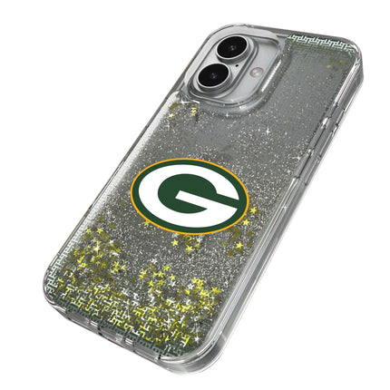 Green Bay Packers Glitter Phone Case Linen for iPhone