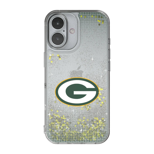 Green Bay Packers Glitter Phone Case Linen for iPhone