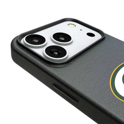 Green Bay Packers Linen MagSafe Compatible Phone Case for Apple iPhone