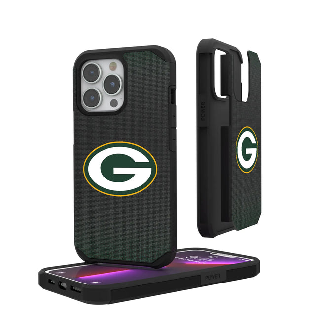 Green Bay Packers Rugged Phone Case Linen for iPhone