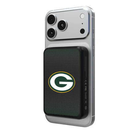 Green Bay Packers Wireless Mag Power Bank Linen