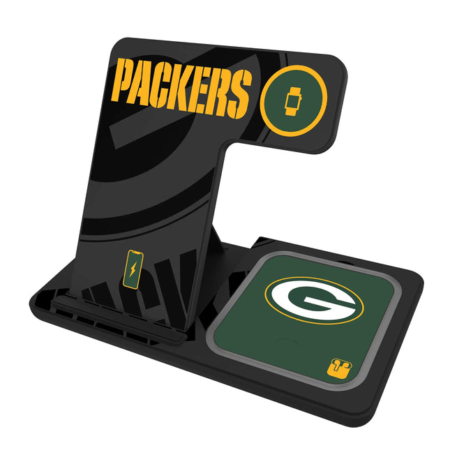 Green Bay Packers 3 in 1 Charging Station Monocolor