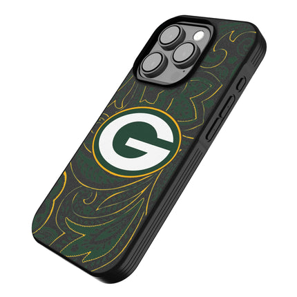 Green Bay Packers Bump Phone Case Paisley for iPhone