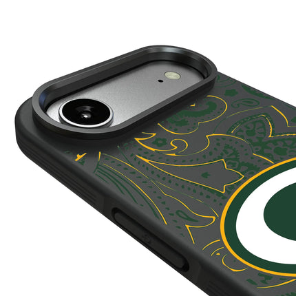 Green Bay Packers Bump Phone Case Paisley for iPhone