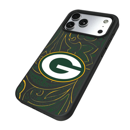 Green Bay Packers Bump Phone Case Paisley for iPhone