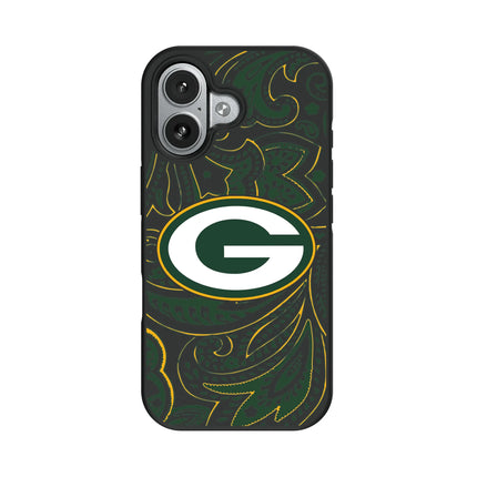 Green Bay Packers Bump Phone Case Paisley for iPhone