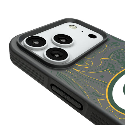 Green Bay Packers Paisley Bump Phone Case for Apple iPhone