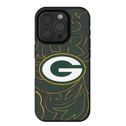 Green Bay Packers Bump Phone Case Paisley for iPhone