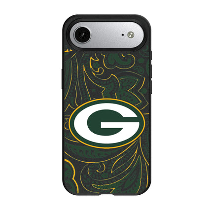 Green Bay Packers Paisley MagSafe Compatible Phone Case for Apple iPhone