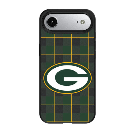 Green Bay Packers Plaid MagSafe Compatible Phone Case for Apple iPhone