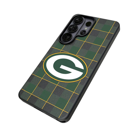 Green Bay Packers MagSafe Phone Case Plaid for Galaxy