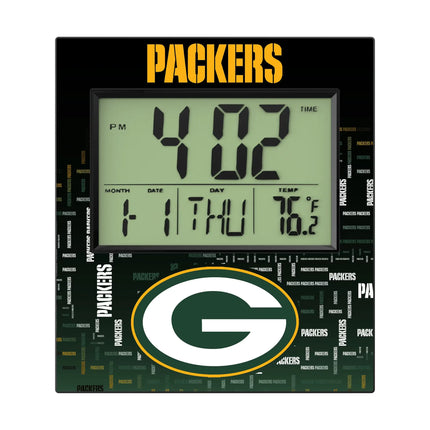 Green Bay Packers Wall Clock Quadtile