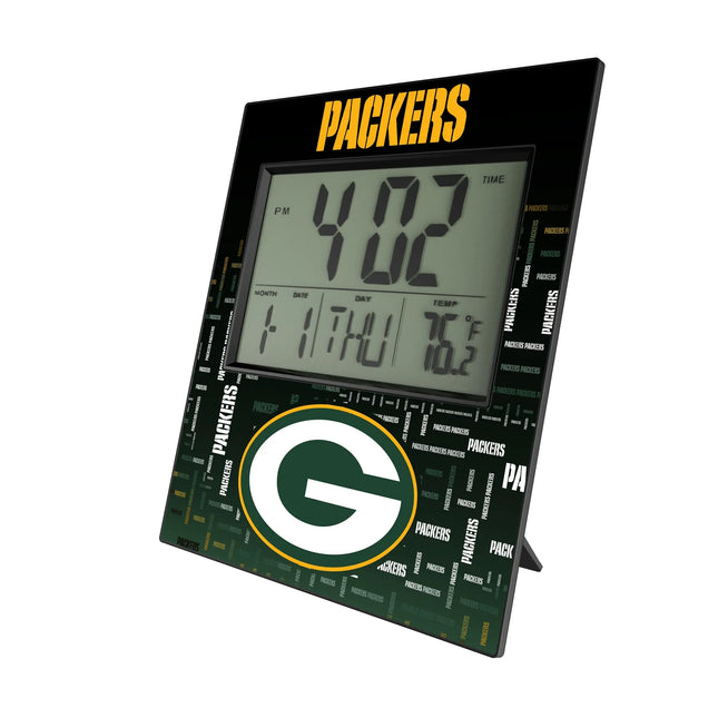 Green Bay Packers Wall Clock Quadtile