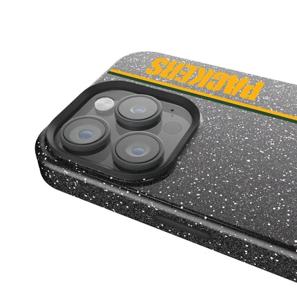 Green Bay Packers Black Bling Phone Case Sidebar for iPhone