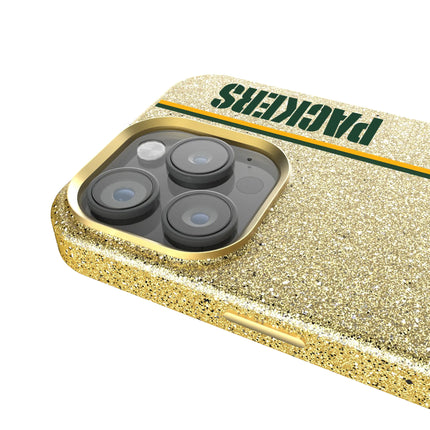 Green Bay Packers Bling Phone Case Sidebar for iPhone