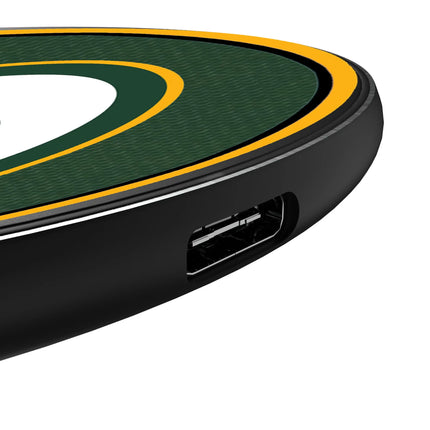 Green Bay Packers 15-Watt Wireless Charger Stripe