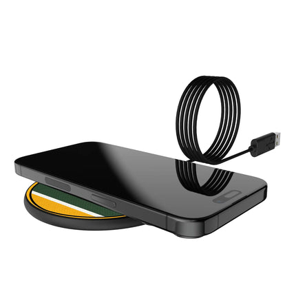 Green Bay Packers 15-Watt Wireless Charger Stripe