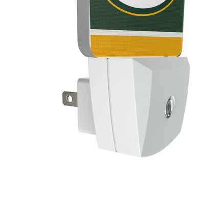 Green Bay Packers Night Light 2-Pack Stripe