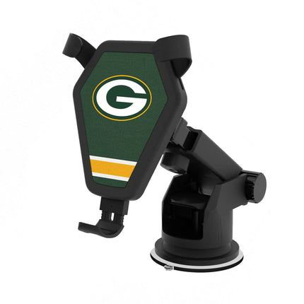 Green Bay Packers Wireless Car Charger Stripe