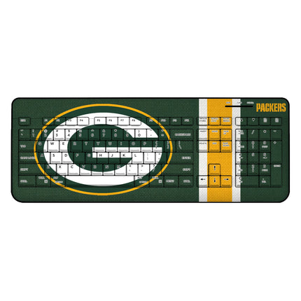 Green Bay Packers Wireless USB Keyboard Stripe