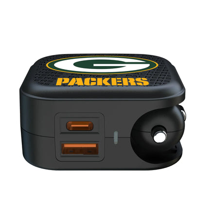 Green Bay Packers 2 in 1 USB A/C Charger Text
