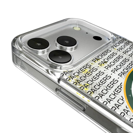 Green Bay Packers Glitter Phone Case Text for iPhone