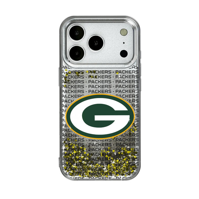 Green Bay Packers Glitter Phone Case Text for iPhone