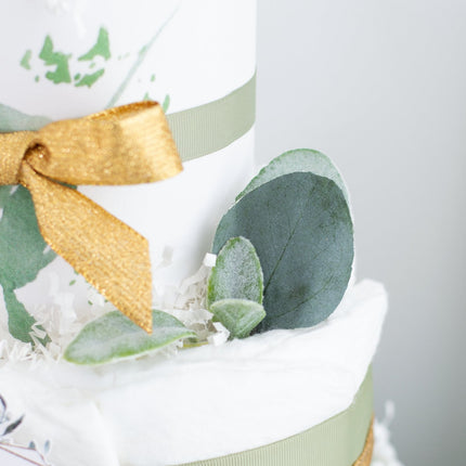 Greenery Diaper Cake
