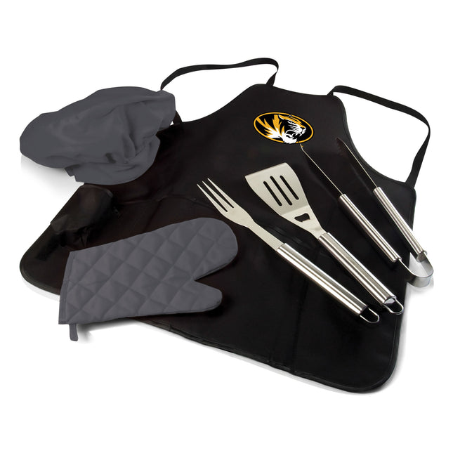 Mizzou Tigers - BBQ Apron Tote Pro Grill Set
