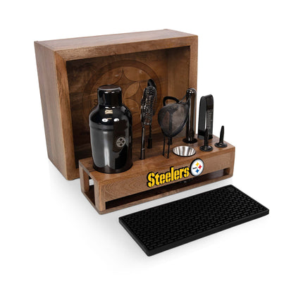 Pittsburgh Steelers - Old Fashioned Bar Set