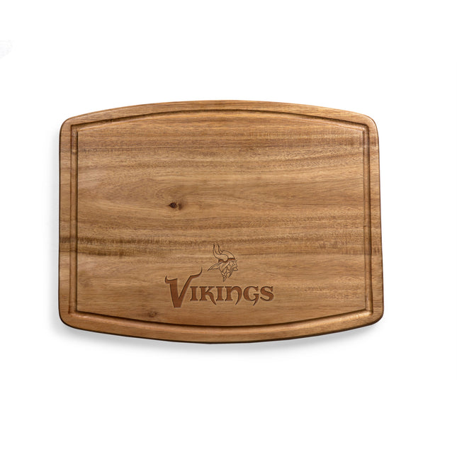 Minnesota Vikings - Ovale Acacia Cutting Board