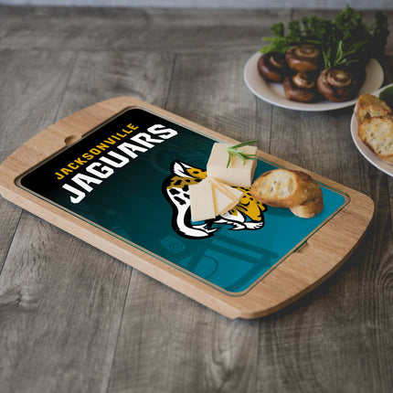 Jacksonville Jaguars - Billboard Glass Top Serving Tray