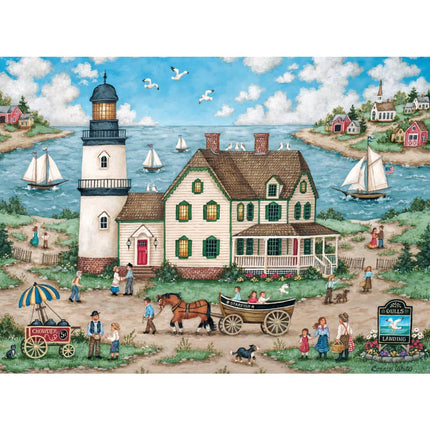 Hometown Gallery - 500 Piece Jigsaw Puzzles 4 Pack