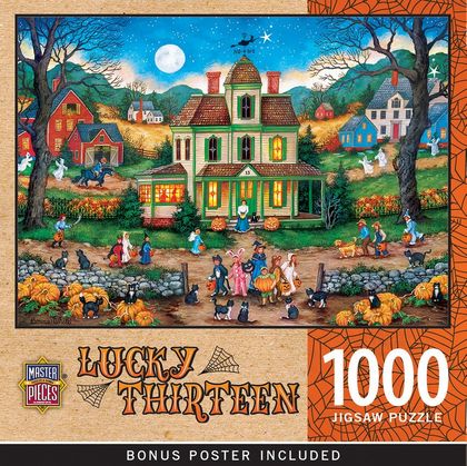 Halloween Lucky Thirteen 1000 Piece Puzzle