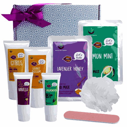 Hand & Foot Rejuvenating Scrub and Lotion Gift Set