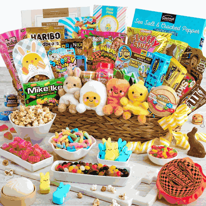 Happy Hoppy Easter Mega Basket