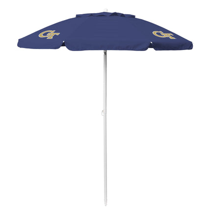 Georgia Tech Yellow Jackets - 5.5 Ft. Portable Beach Umbrella