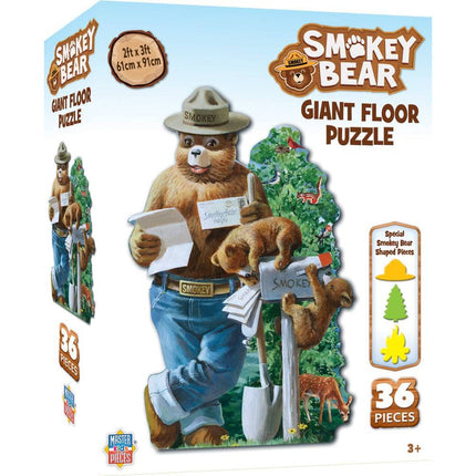 Smokey Bear 36 Piece Floor Jigsaw Puzzle