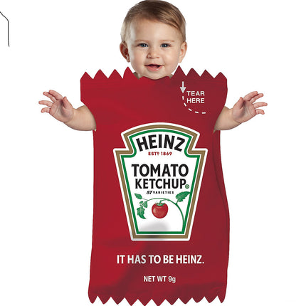 Heinz Ketchup Packet Bunting Costume