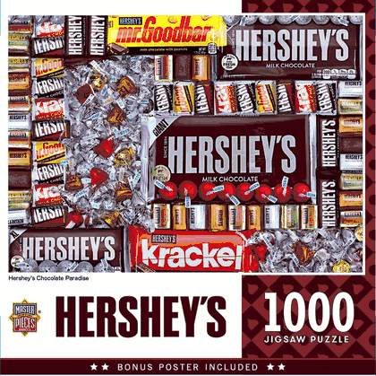 Hershey's Chocolate Paradise 1000 Piece Puzzle
