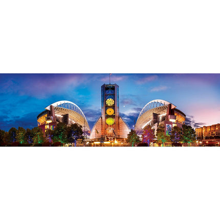 Seattle Seahawks - Stadium View 1000 Piece Panoramic Jigsaw Puzzle