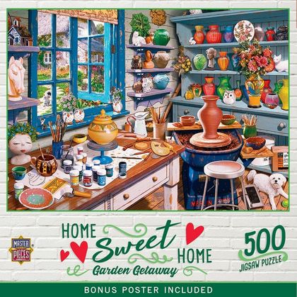 Home Sweet Home - Garden Getaway 500 Piece Puzzle