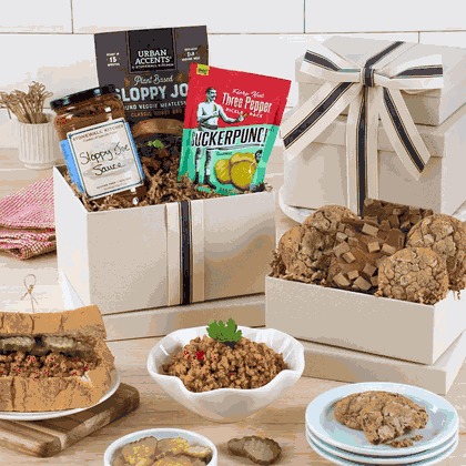 Homemade Comfort Gift Tower