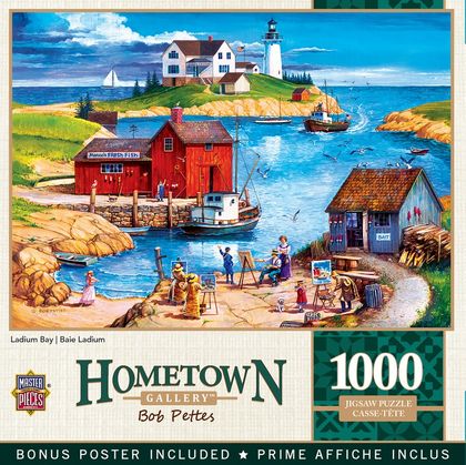 Hometown Gallery Ladium Bay 1000 Piece Puzzle